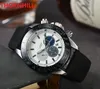 Sub Dial Die Classic Mieszkańcy Męskie Date Date Watch Nylon Fabric Quartz Sapphire No-Sweating Super Original Luksusowe Wristwatches reloj de lujo
