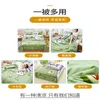 Ensembles de literie 4pcs Set été confortable couette 100% soie couette couverture couette lavable glace climatisation