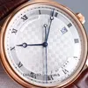 Top Quality Classique 5177 Watch 5177BB/12/9V6 CAL777Q Automatic Movement Mens Watch 38mm Date Gents Business Watches Leather Strap