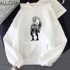 Anime The Faraway Paladin Hoodie Skeleton Horror Image printing pullover loose unisex k-pop Kpop Sweatshirt Harajuku Long Sleeve Y1213