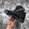 Cap And Gown 11 Prom Night Blackout 11S XI Basketball Shoes Men Authentic Real Carbon Fiber Sports Sneakers 378037-005