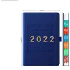 2022 Daily Planner Notepads Weekly Monthly Plan Achieve Your Goals English Language Notebook RRD11826