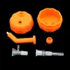 Gibordage en silicone gréement en verre Bong Bong Hallah Halloween Pupile Pipe d'eau à eau fumer les tuyaux de tabac.