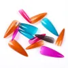 New 240pcs/box s Extension System Full Cover Sculpted Base Color Stiletto Medium False Tips with Nail Files