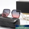 High-end glänsande design solglasögon mens kvinna designer solglasögon uv 400 för män kvinnor mode älskare all-match polariserade ljus solglasögon med låda fabrik pris expert