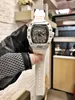 2024 Man Watch Fashion Quartz Mens Watches 선물 남자 카본 섬유 패턴 6 손 달리기 초 플랫 테이퍼 크라운 트렌드