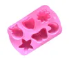 Baking Moulds 6 Even Insect Moon Love Silicone Cake Gelly Chocolate Bakery Molds Manual cold Soap Mold Pan Pastry Form Cupcake RRB11544