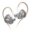 Fones de ouvido KZ EDX 1 Dynamic In Ear HIFI Bass Headphone Noise Canceling Headset Para ZSX ASX ZAX ZST X ZSN ZS10 PRO S1 Z1 S2 SA08