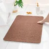 Mircrofiber Icke-slip badmattor med anti moldy sucker badrum mattor mattor mjuka toalett golv mattor vattentät dusch badmatta 211130