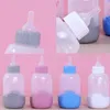 Dog Apparel Puppy Kitten Feeding Bottle Pet Cat Bady Nursing Water Milk Alimentador com escova de limpeza