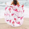 Mikrofin Yuvarlak Plaj Havlusu Tessellate Mandala Kadınlar Yaz Seyahat Havlu Yetişkinler için Büyük Mikrofiber Boho Battaniye