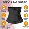 Stålbenad midja Corset Trainer Bastu Sweat Sport Girdle Cintas Modelladora Kvinnor Viktminskning Lumbar Shaper Workout Trimmer Belt X0713