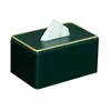 Tissue Boxes & Napkins Multi-function Leather Paper Box Desktop Remote Control Organizer Storage Household B88