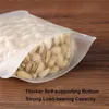 Frosted Plastic Bags Kitchen Storage Package Zipper Stand Up Packaging Bag Sealable Pouches