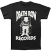Camiseta Death Row Camiseta Masculina Novidade Com Branco de Algodo Para Homens Vero Na Moda Tamanho Europeu 0307