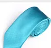 22 cravatte a righe cravatte 145 * 6 cm colori cravatte da uomo tinta unita freccia professionale per la festa del papà natale d'affari
