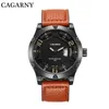 2021 montre pour hommes de créateur CAGARNY multifonction mouvement à Quartz doré hommes montres de mode orologio di lusso239u