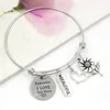 New Arrival Wholesale Mother Gift Stainless Steel Bangle Remember I love Your Mom Bracelet For Mom Mama Mother's Day Birthday Gifts