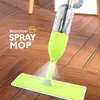 Spraya mopp för tvätt golv 360 graders ånga platt med spruta inklusive borstmikrofiberduk Hushållsrengöringsverktyg 210830