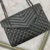 Women Jumbo 31CM X Large Shape Flap Chain Shoulder Bags Handbag Women Clutch Messenger Bag Crossbody Purse Shopping Tote248N