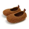 Erste Wanderer Kleinkind Super Heat Warm Herde Baby Pantoffeln Geboren Herbst Winter Walker Schuhe süße Anti-Rutsch-Lamm Haare