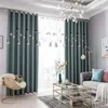 Curtain & Drapes Popangel High Quality Fabric 3D Embroidery Modern Style Room Window Blackout European Shading Living