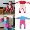 Baby Mop Romper Roupa Recém-Newborn Cling Jumpsuit Infantil Limpeza Mop Terno Limpeza Mop Fato Traje Bodysuit X0803