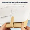 Andra interiörstillbehör universella bilglasögonhållare Auto Solglasögon förvaringslåda Sun Visor Organiser för Clip Case