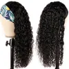 Lace Wigs Headband Wig Human Hair Water Wave Full Remy Glueless Half Natural For Women Yepei68259905425699