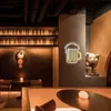 Пивная кружка вывески комната бар ресторан KTV дома украшения стены ручной работы неоновый свет 12 v супер яркий