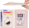 RFID Anti Wally Magnetic Card Bag Сумка короткая потеря кошелька кожа мужской и женской B58I2959805