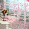 Curtain & Drapes Voile Window For Children Room Living Floral Pattern Sheer Panel Curtains Fabric #P2