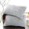 Cuscino/Cuscino decorativo 50x70cm Custodia in peluche Inverno caldo Lungo Soffice Federa per dormire Cuscino per letto matrimoniale Cuscino doppio