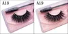 Makeup Eyelash Packaging Box Eye Lashes Set Thick Lengthening 20 Style Single Packaging Boxes With Tweezer Brush Opp Bag