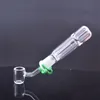 Hand Roken Pipe Glas NC Kit met Quartz Banger Nail DAB Straw Oil Rigs Glas Oliebrander Bong Roken Accessoires 14mm Joint