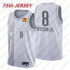 75 Aniversario Diamante Baloncesto Jerseys 2021/22 Hombres Impreso Shai Gilgeous-Alexander Josh Giddey 3 Luguentz Dort Darius Bazley Robinson-Earl Muscala