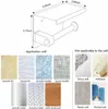 Rostfritt stål toalettpapper hållare med telefon hylla badrum toalettrull pappershållare badrum tillbehör enkel design 210720