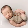 Spodnie i kamizelki zestaw akcesoria do noworodka fotografii rekwizyty kostium niemowlę chłopak mały dżentelmen strój 210309