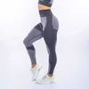 Push Up Legginsy Trening Wysoka Talia Sporty Bez Szwu Legginsy Dla Kobiet Fitness Energy Spodnie Elastyczne Rajstopy Yoga Spodnie 210929