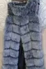 ZADORIN Luxury 10 Step X- Long Faux Fur Vest Furry Soft Fur Jacket Plus Size Thick Warm Vintage Overcoat Streetwear 210925