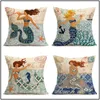 Mermaid Classic Home Pillow Cover Car Cushion 4912 Q2