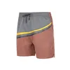 Pantaloncini casual estivi Bermuda stile moda uomo Boardshorts Pantaloncini patchwork con coulisse Pantaloncini comodi maschili con tasca 210603