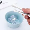 Pinza per ghiaccio in acciaio inossidabile Utensili da bar da cucina con bordo liscio Clip per zucchero per caffè Multifunzione Mini Ices Cube Morsetto per tazza da tè DH5600