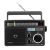 TR618 Radio pleine bande portable Radio FM/AM/SW Carte USB TF prend en charge Mp3 avec haut-parleur (prise US)