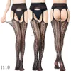 Entrejambe ouvert Bas résille Chaussettes Collants Collants Bas à bretelles Noir Slim Bodystocking Sous-vêtements Lingerie Vêtements pour femmes Will and Sandy