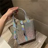 Top Quality Luxury Brand 2024New Fashion Diamond-studded Colorful Portable Bucket Bag Full of Diamonds Shoulder Messenger