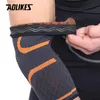 Łokciowe podkładki kolanowe Aolikes 1 para Sport Bezpieczeństwo oddychające do koszykówki Protektor sprzęt Brace Kostka do siatkówki