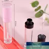 Tubo lucido da 8 ml Bottiglia riutilizzabile di balsamo per labbra in plastica vuota con corpo trasparente Piccoli campioni di rossetto Fiale in ABS Contenitore cosmetico Prezzo di fabbrica design esperto Qualità