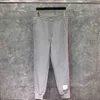 2024 Moda Markası TB Swearpants Erkek Kadın Çizgili Pamuklu Sıradan Spor Pantolonları Takip Dipleri Erkekler Jogger Track Pants