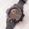 sports men039s quartz LED digital waterproof watch solar world time high quality9598526